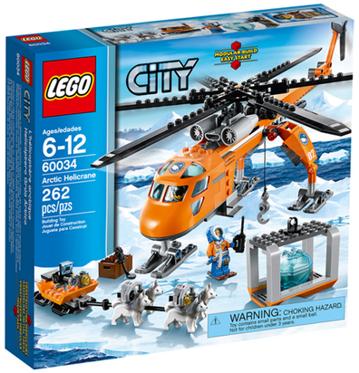 LEGO Set-Arctic Helicrane-Town / City / Arctic-60034-1-Creative Brick Builders